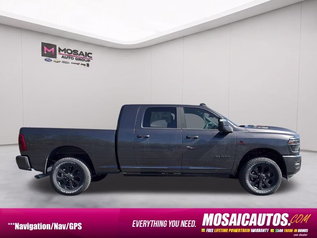 2026 Granite Crystal Metallic Clearcoat Ram 3500 Laramie 4X4 Truck