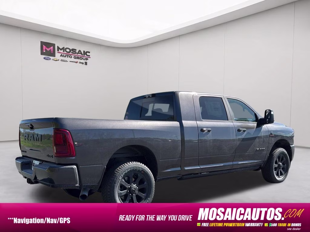 2026 Granite Crystal Metallic Clearcoat Ram 3500 Laramie 4X4 Truck