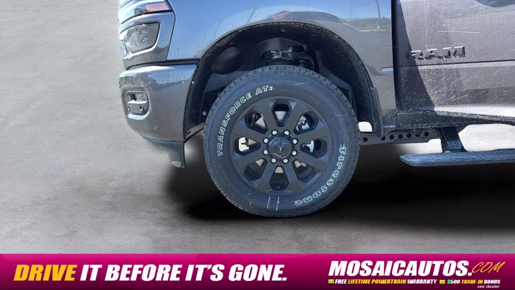 2026 Granite Crystal Metallic Clearcoat Ram 3500 Laramie 4X4 Truck