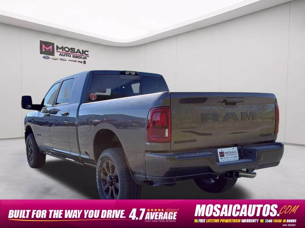 2026 Granite Crystal Metallic Clearcoat Ram 3500 Laramie 4X4 Truck