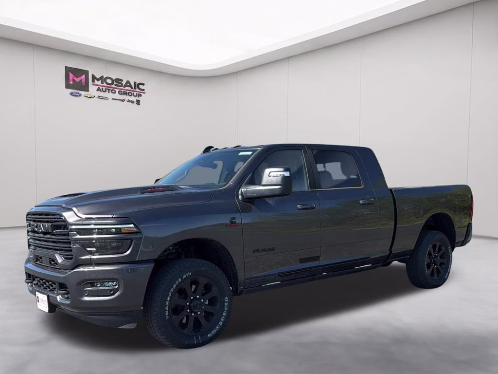 2026 Granite Crystal Metallic Clearcoat Ram 3500 Laramie 4X4 Truck