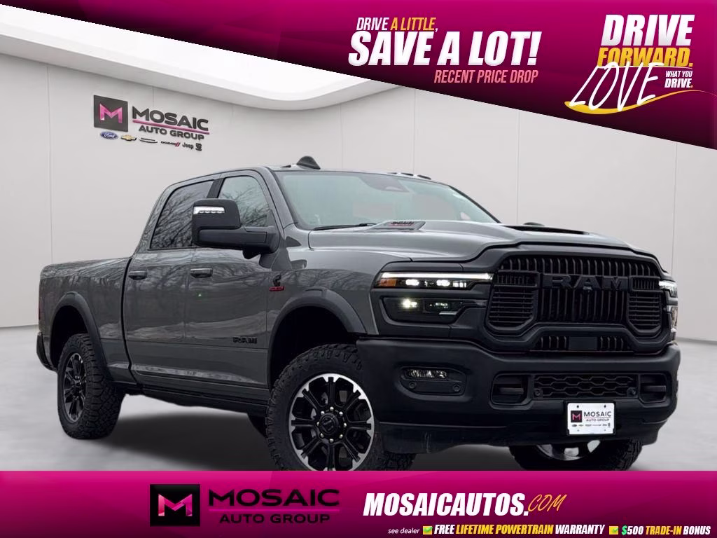 2026 Ceramic Gray Clearcoat Ram 2500 Rebel Rebel Level 2 4X4 Truck