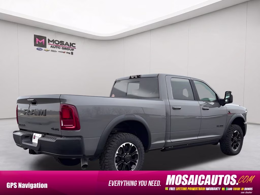2026 Ceramic Gray Clearcoat Ram 2500 Rebel Rebel Level 2 4X4 Truck