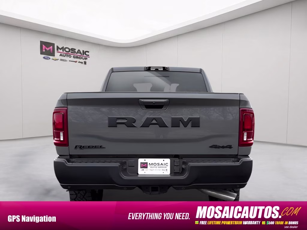 2026 Ceramic Gray Clearcoat Ram 2500 Rebel Rebel Level 2 4X4 Truck