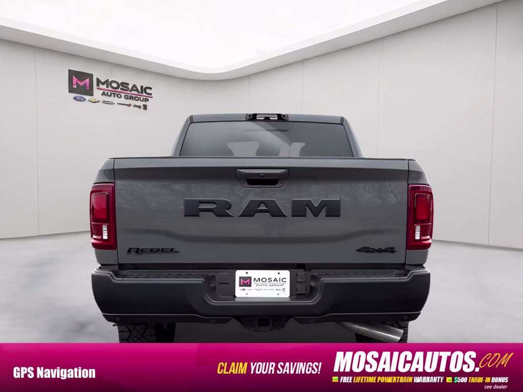 2026 Ceramic Gray Clearcoat Ram 2500 Rebel Rebel Level 2 4X4 Truck