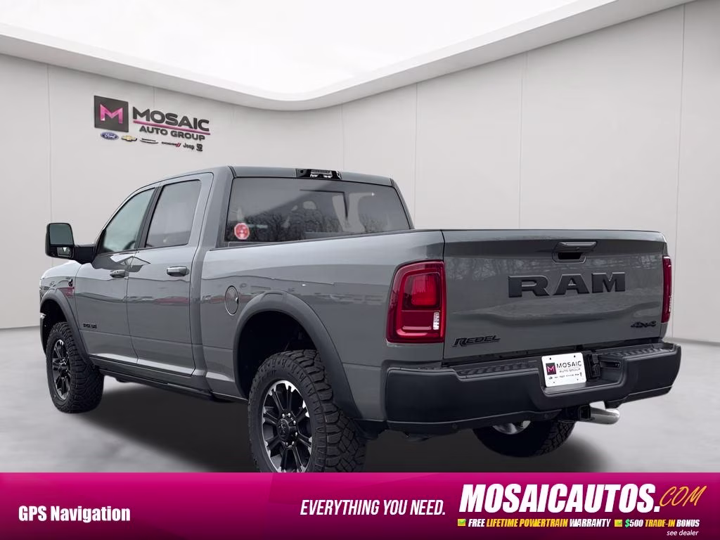 2026 Ceramic Gray Clearcoat Ram 2500 Rebel Rebel Level 2 4X4 Truck