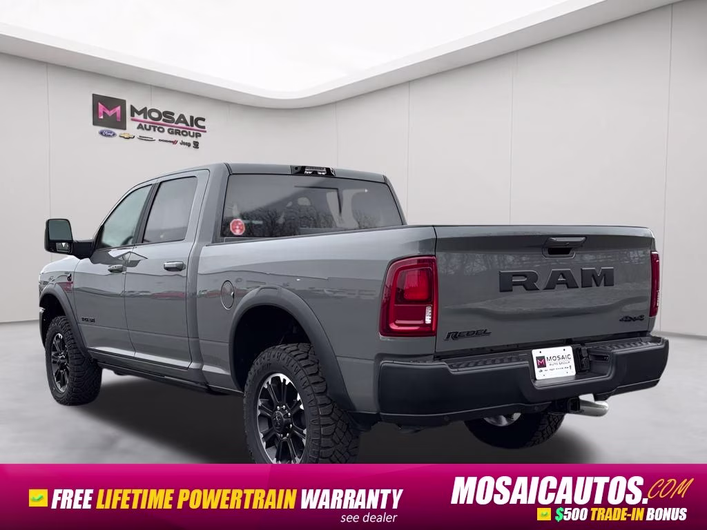 2026 Ceramic Gray Clearcoat Ram 2500 Rebel Rebel Level 2 4X4 Truck