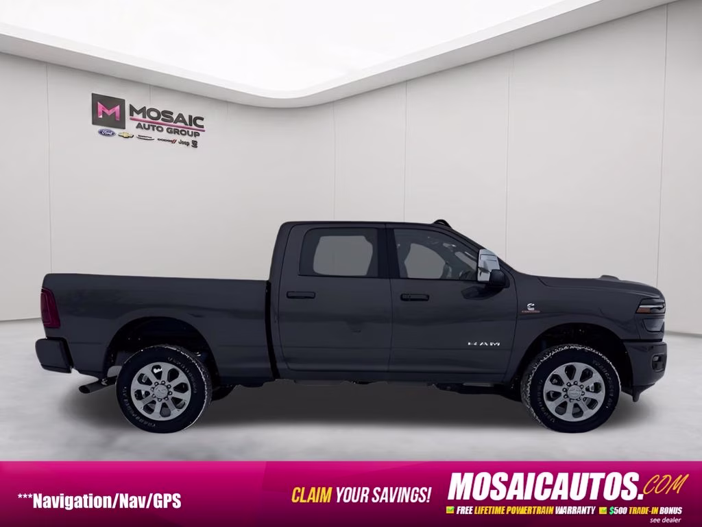 2026 Granite Crystal Metallic Clearcoat Ram 2500 Laramie Sport Appearance Package 4X4 Truck