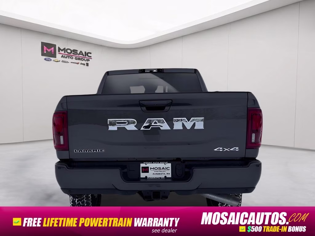 2026 Granite Crystal Metallic Clearcoat Ram 2500 Laramie Sport Appearance Package 4X4 Truck