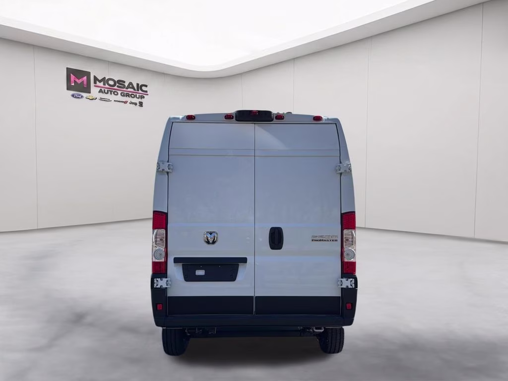 2026 Bright White Clearcoat Ram ProMaster 2500 High Roof FWD Van