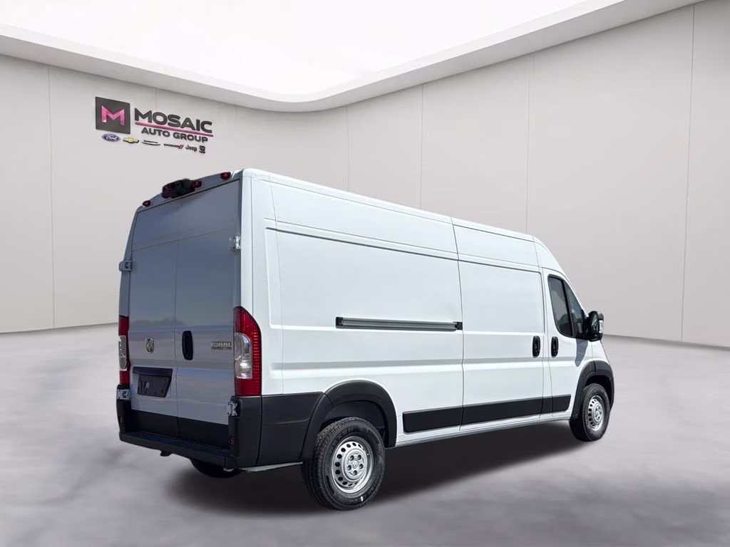 2026 Bright White Clearcoat Ram ProMaster 2500 High Roof FWD Van