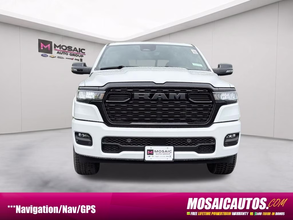 2026 Bright White Clearcoat Ram 1500 Big Horn/Lone Star 4X4 Truck