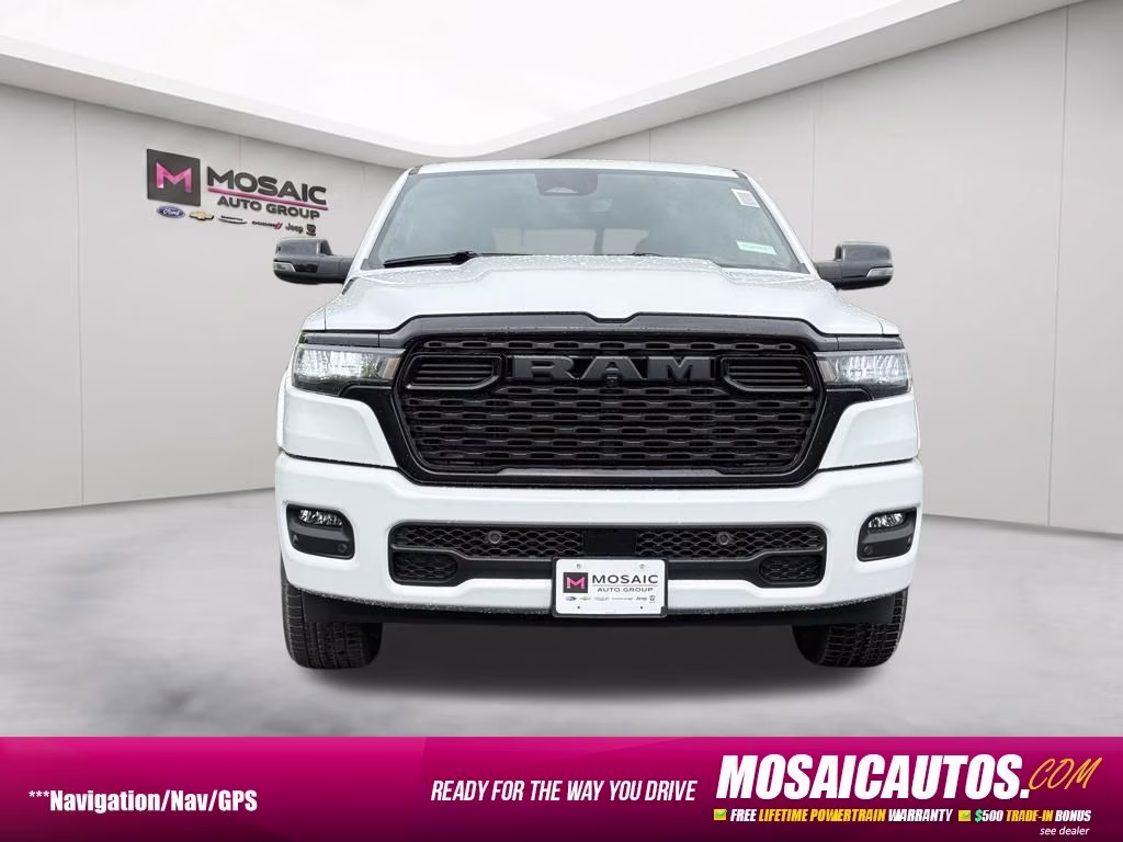 2026 Bright White Clearcoat Ram 1500 Big Horn/Lone Star 4X4 Truck