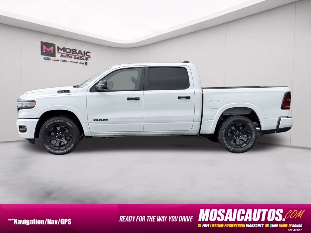 2026 Bright White Clearcoat Ram 1500 Big Horn/Lone Star 4X4 Truck