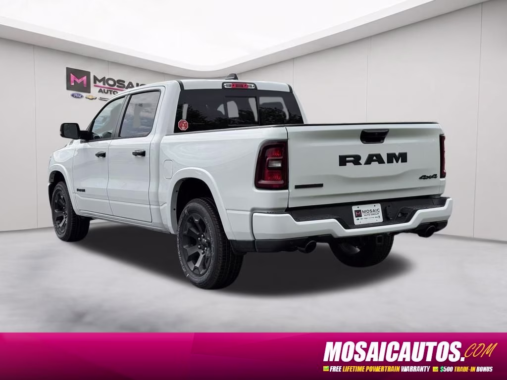2026 Bright White Clearcoat Ram 1500 Big Horn/Lone Star 4X4 Truck