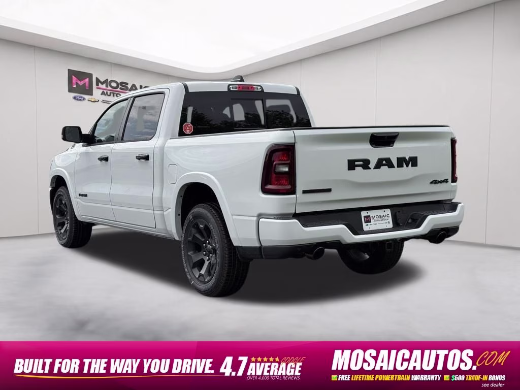 2026 Bright White Clearcoat Ram 1500 Big Horn/Lone Star 4X4 Truck