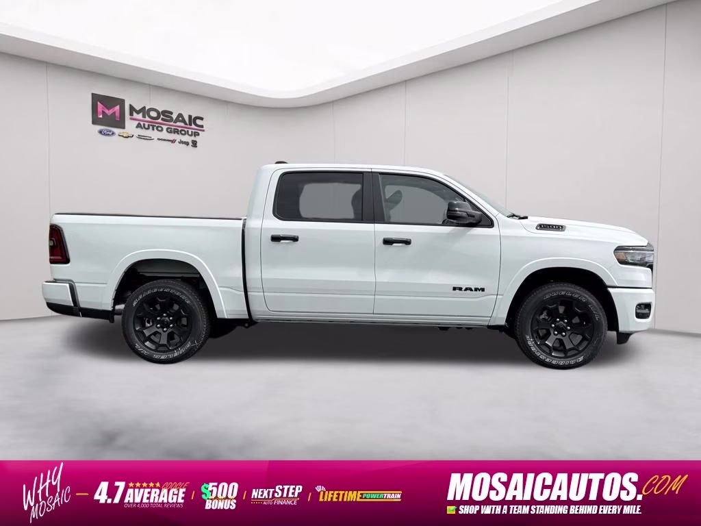 2026 Bright White Clearcoat Ram 1500 Big Horn/Lone Star 4X4 Truck