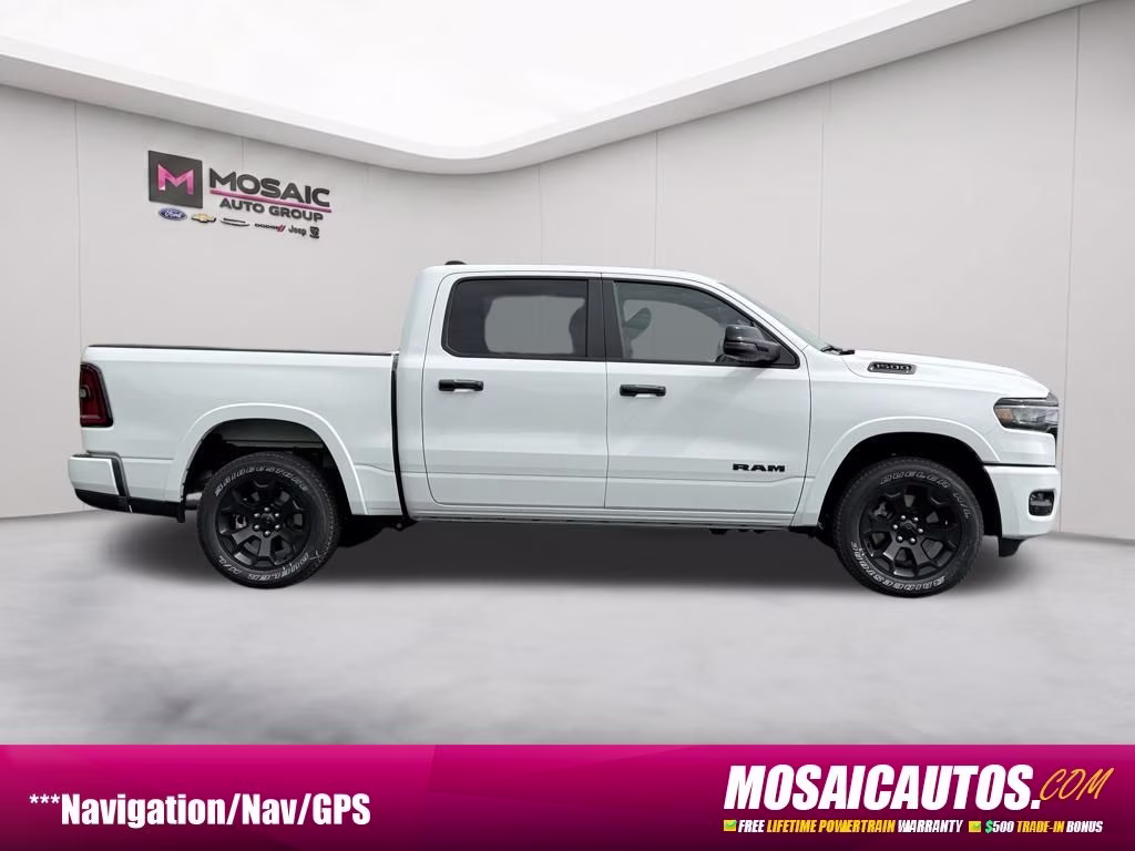 2026 Bright White Clearcoat Ram 1500 Big Horn/Lone Star 4X4 Truck