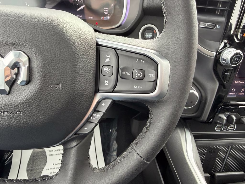 2026 Diamond Black Crystal Pearlcoat Ram 1500 Big Horn/Lone Star Sport Appearance Package 4X4 Truck