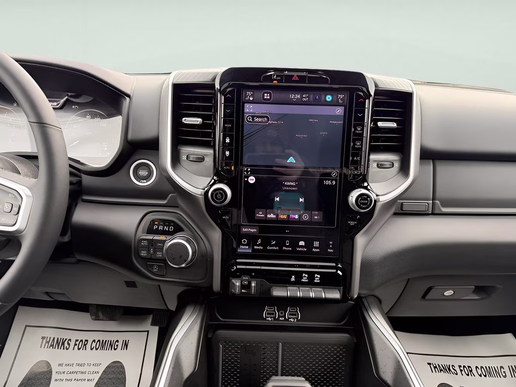 2026 Diamond Black Crystal Pearlcoat Ram 1500 Big Horn/Lone Star Sport Appearance Package 4X4 Truck
