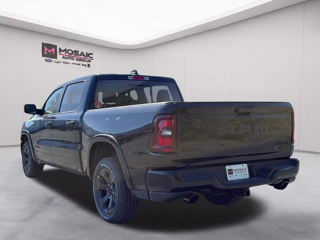 2026 Diamond Black Crystal Pearlcoat Ram 1500 Big Horn/Lone Star 4X4 Truck