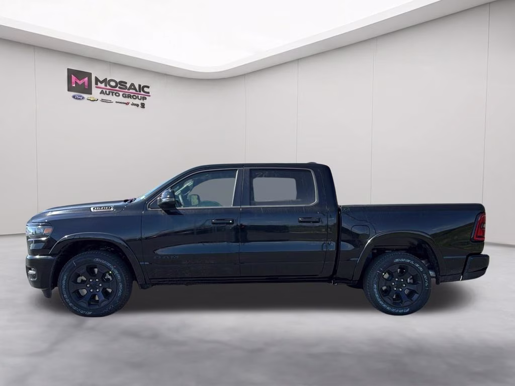 2026 Diamond Black Crystal Pearlcoat Ram 1500 Big Horn/Lone Star 4X4 Truck
