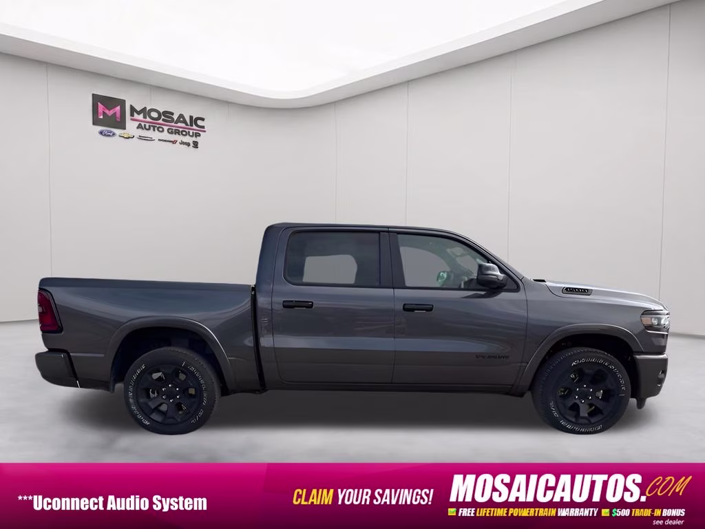 2026 Granite Crystal Metallic Clearcoat Ram 1500 Big Horn Night Edition 4X4 Truck