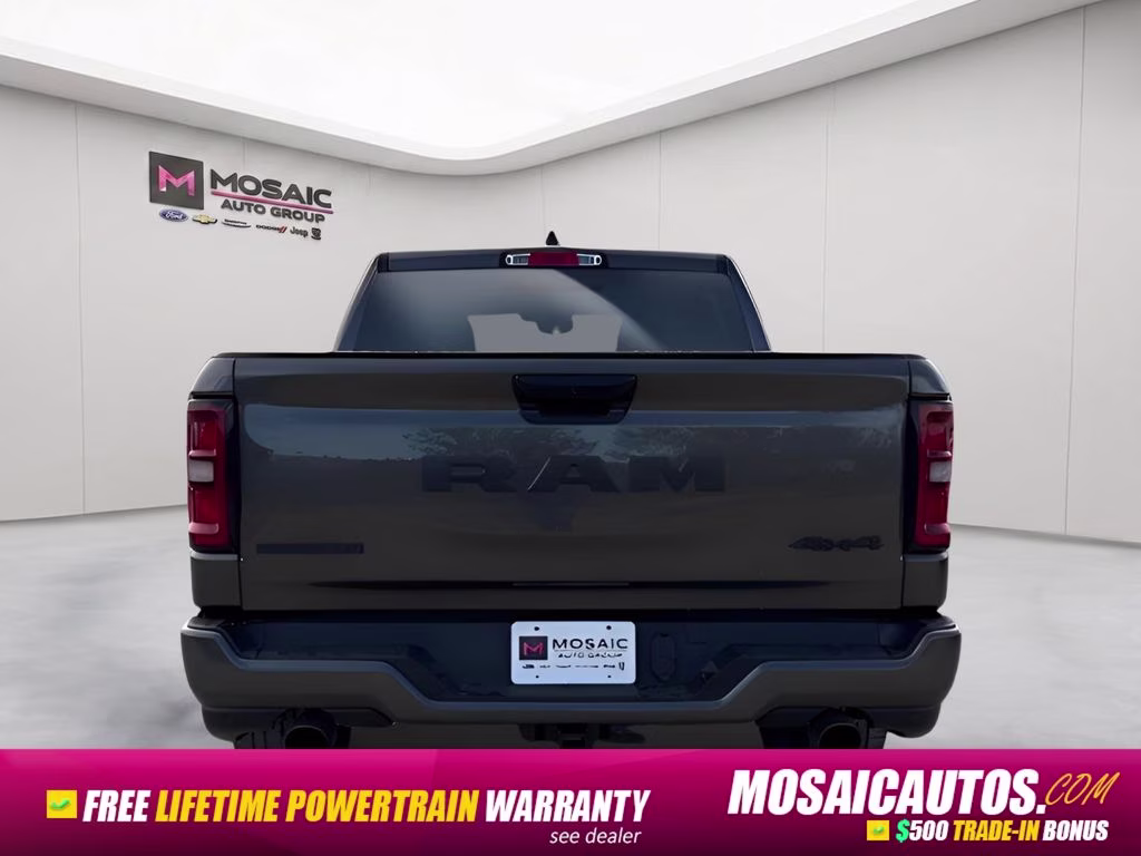 2026 Granite Crystal Metallic Clearcoat Ram 1500 Big Horn Night Edition 4X4 Truck