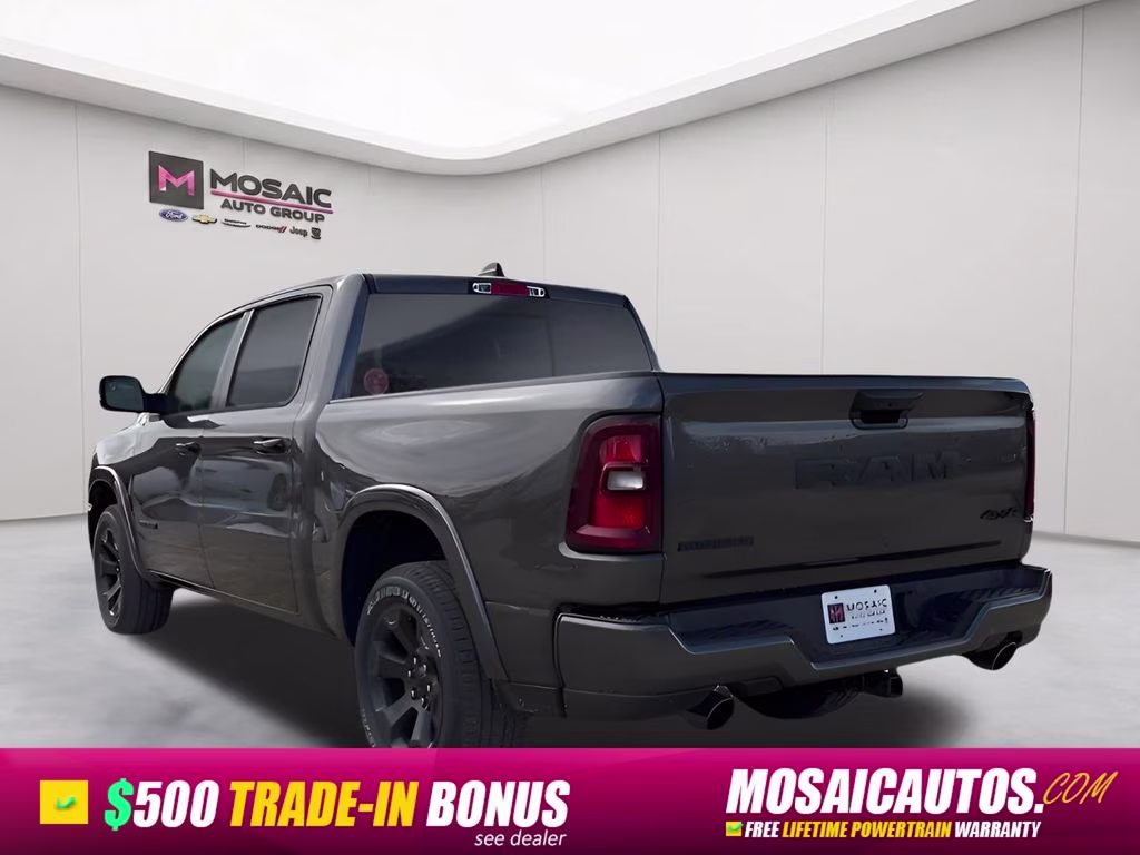 2026 Granite Crystal Metallic Clearcoat Ram 1500 Big Horn Night Edition 4X4 Truck