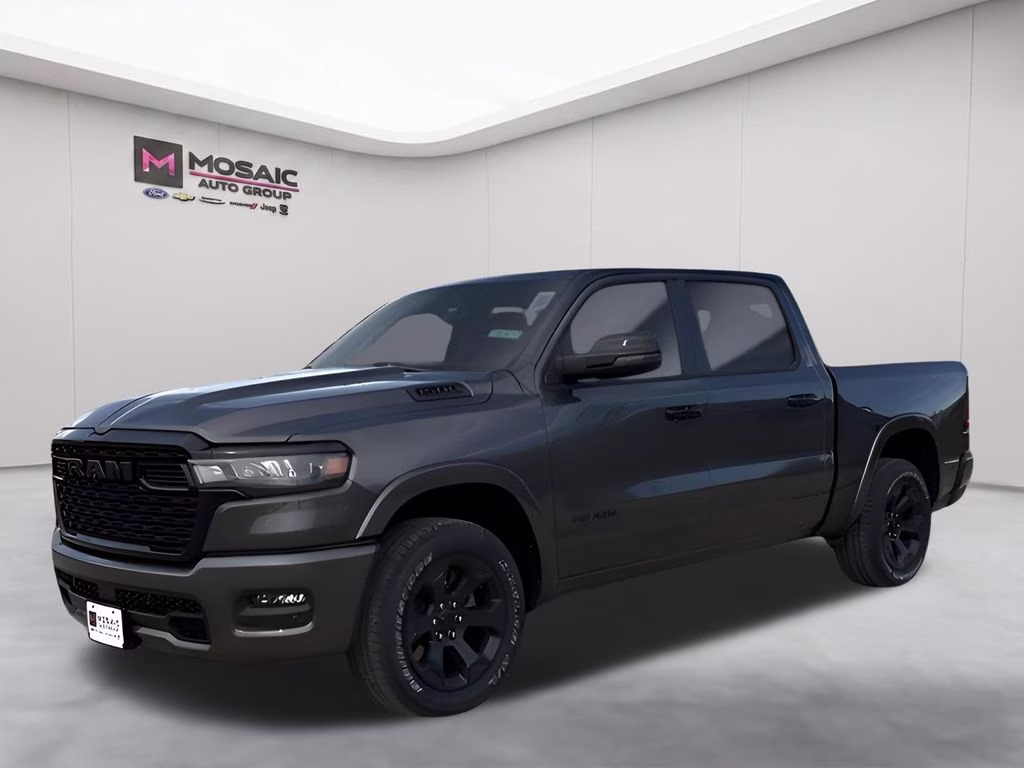 2026 Granite Crystal Metallic Clearcoat Ram 1500 Big Horn Night Edition 4X4 Truck