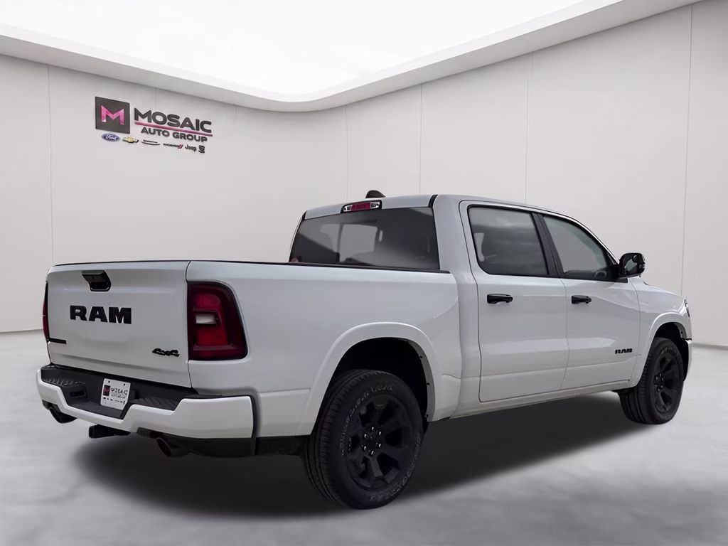 2026 Bright White Clearcoat Ram 1500 Big Horn Night Edition 4X4 Truck