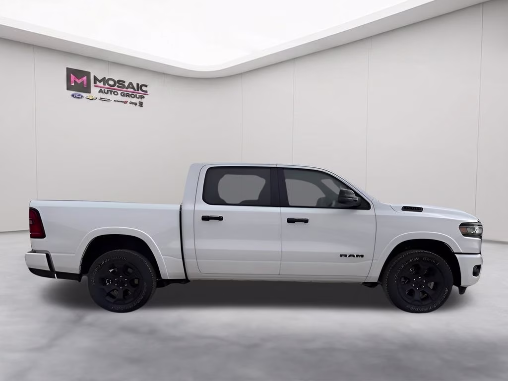 2026 Bright White Clearcoat Ram 1500 Big Horn Night Edition 4X4 Truck