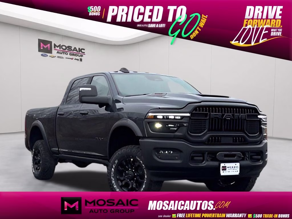 2026 Forged Blue Metallic Ram 2500 Power Wagon Quick Order Package 2UP Power Wagon 4X4 Truck