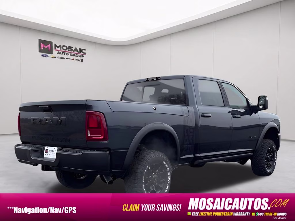 2026 Forged Blue Metallic Ram 2500 Power Wagon Quick Order Package 2UP Power Wagon 4X4 Truck