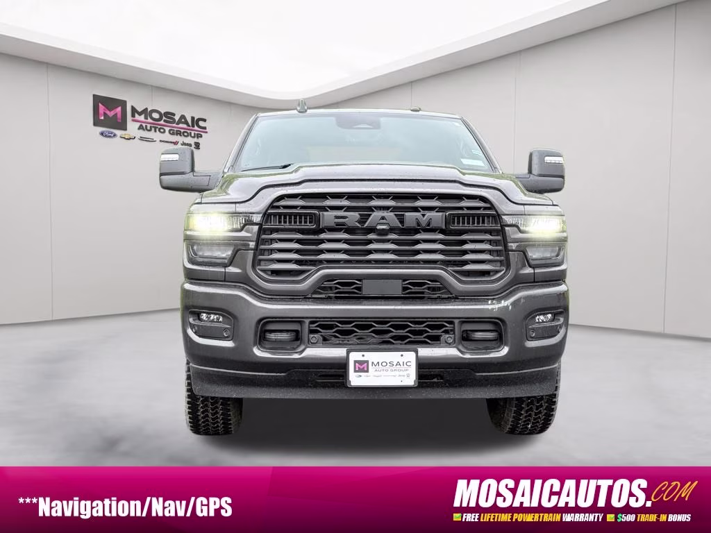 2026 Granite Crystal Metallic Clearcoat Ram 2500 Big Horn 4X4 Truck