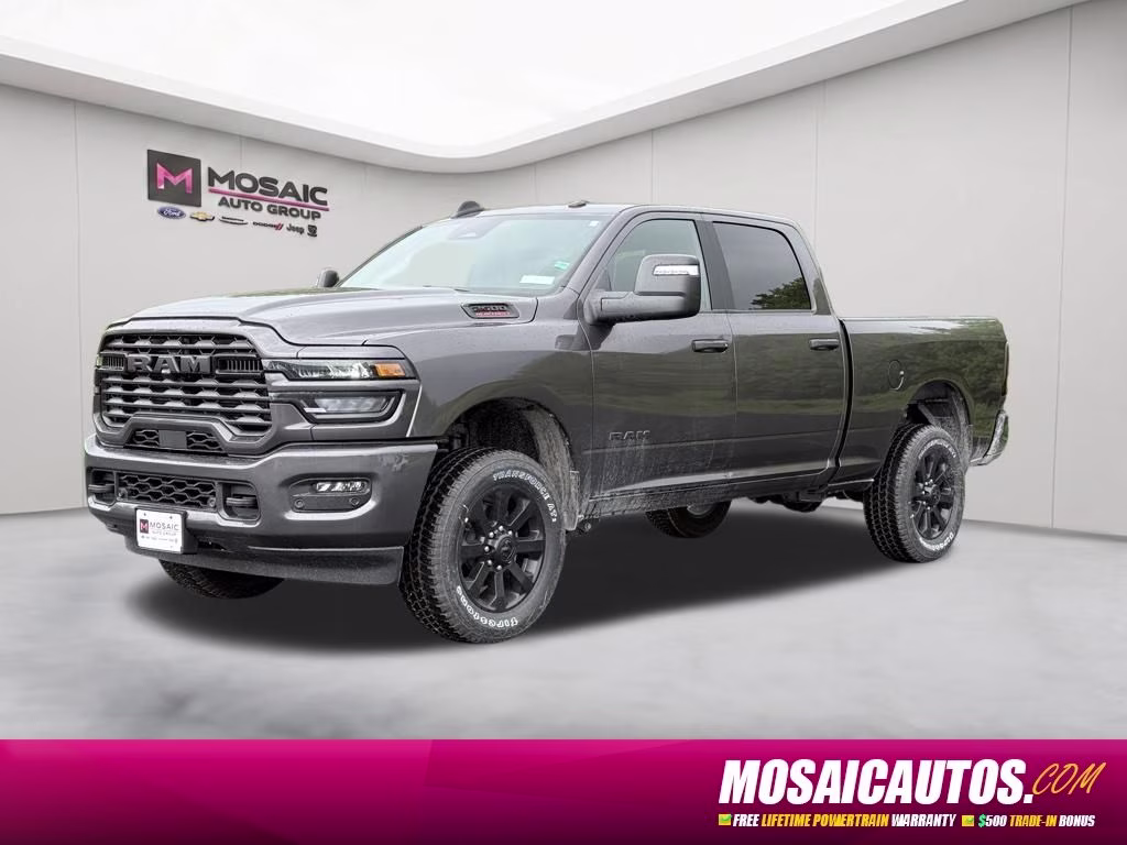 2026 Granite Crystal Metallic Clearcoat Ram 2500 Big Horn 4X4 Truck