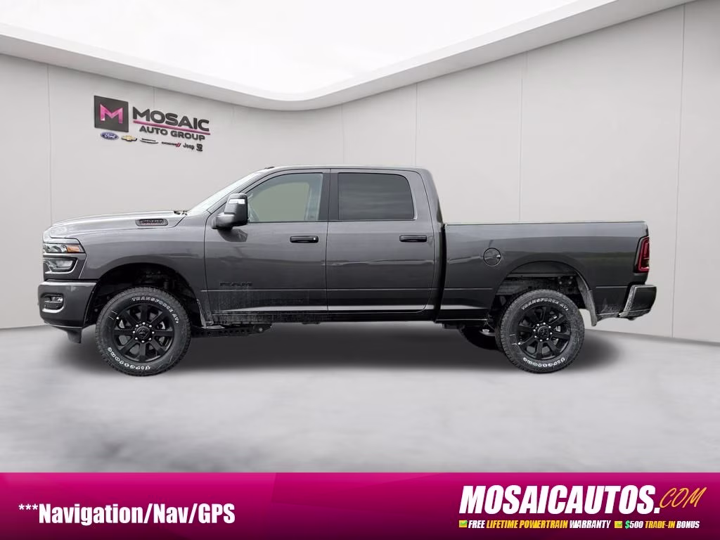 2026 Granite Crystal Metallic Clearcoat Ram 2500 Big Horn 4X4 Truck