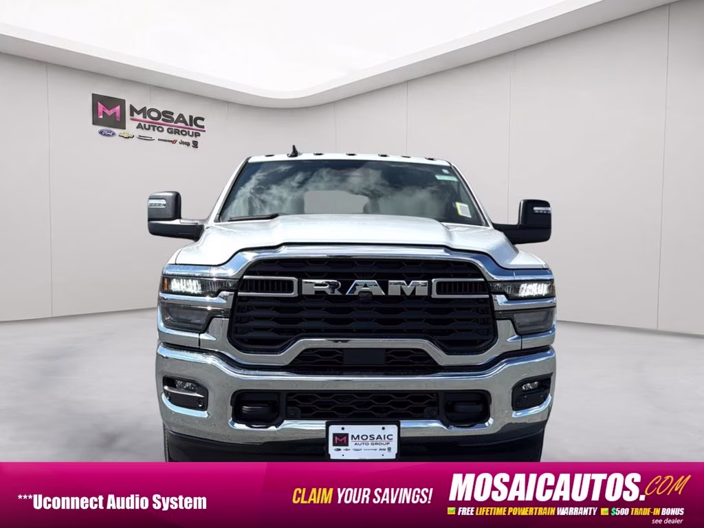 2026 Bright White Clearcoat Ram 2500 Big Horn 4X4 Truck