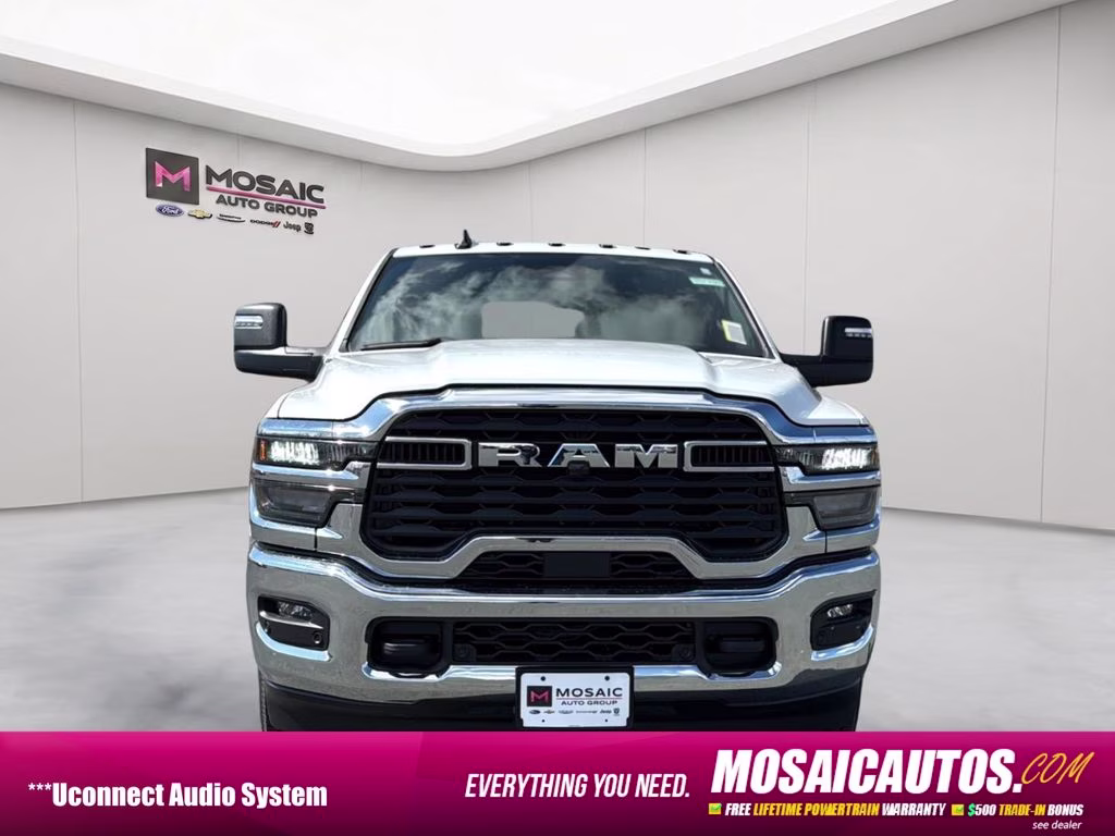 2026 Bright White Clearcoat Ram 2500 Big Horn 4X4 Truck
