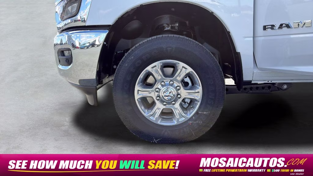 2026 Bright White Clearcoat Ram 2500 Big Horn 4X4 Truck