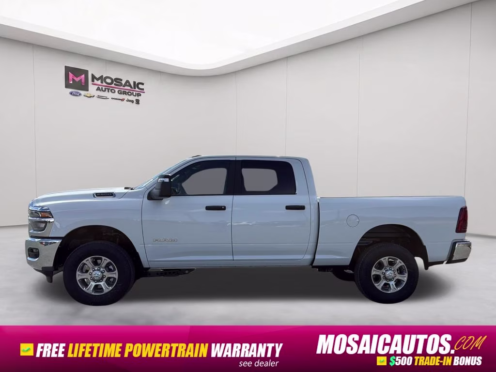 2026 Bright White Clearcoat Ram 2500 Big Horn 4X4 Truck