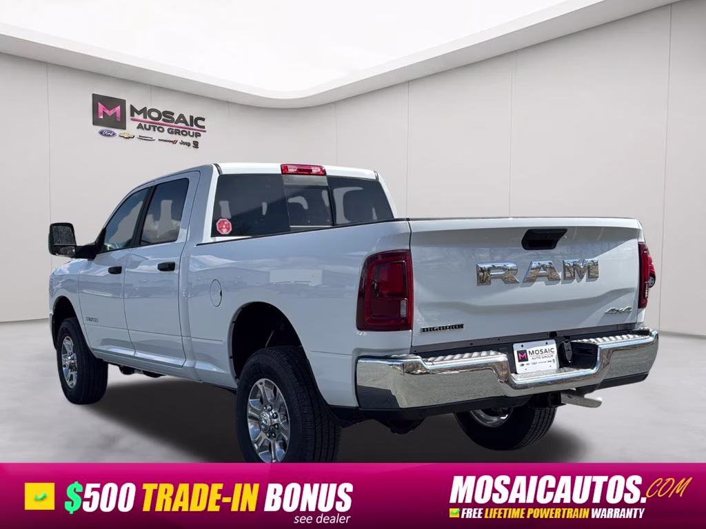 2026 Bright White Clearcoat Ram 2500 Big Horn 4X4 Truck