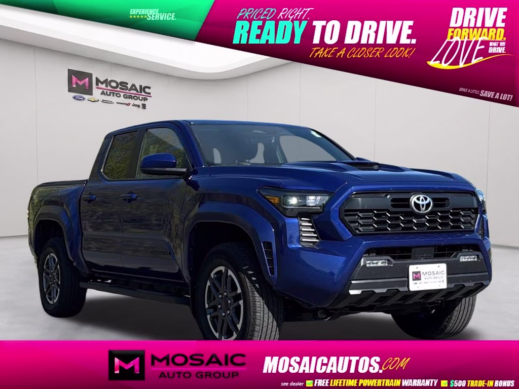 2024 Blue Toyota Tacoma TRD Sport 4X4 Truck