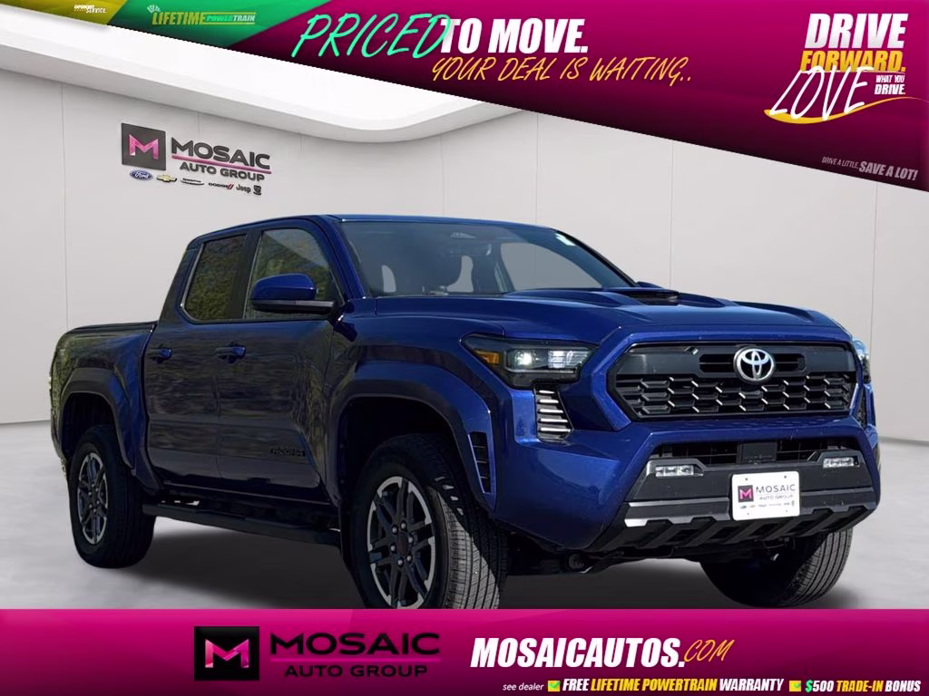 2024 Blue Toyota Tacoma TRD Sport 4X4 Truck