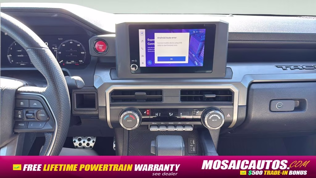 2024 Blue Toyota Tacoma TRD Sport 4X4 Truck