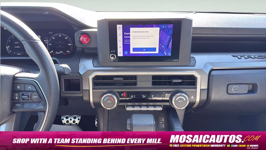 2024 Blue Toyota Tacoma TRD Sport 4X4 Truck