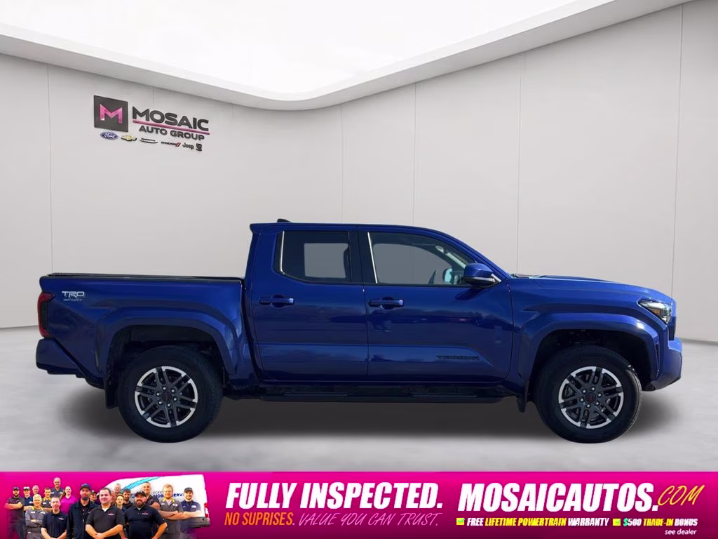 2024 Blue Toyota Tacoma TRD Sport 4X4 Truck