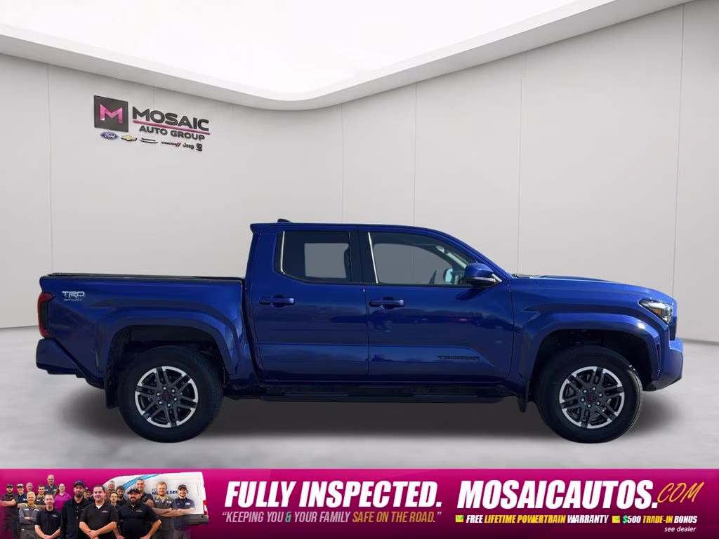 2024 Blue Toyota Tacoma TRD Sport 4X4 Truck