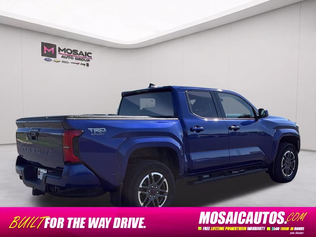2024 Blue Toyota Tacoma TRD Sport 4X4 Truck