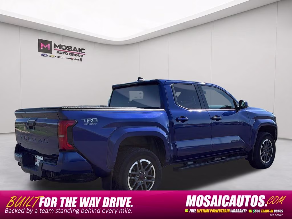 2024 Blue Toyota Tacoma TRD Sport 4X4 Truck